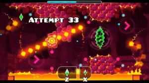 #1- Попытка пройти последний уровень в Geometry Dash (Fingerdash)