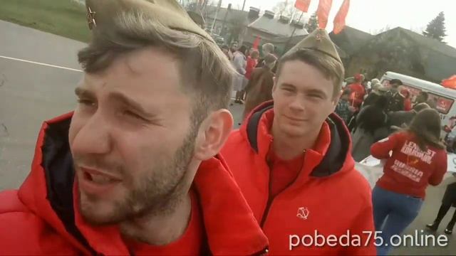 Марш-эстафету "Наша Великая Победа" Майкоп встретил с восторгом! смотреть онлайн