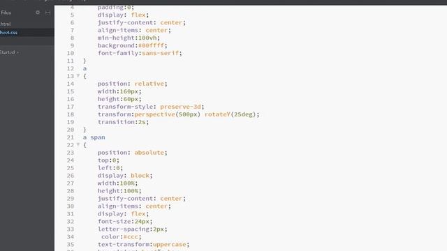 CSS 3D Isometric Button Hover Effects | Html and CSS | Tutorials Design