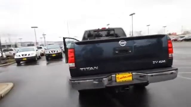 2014 Nissan Titan SV Graphite Blue EN507668 Kent Tacoma смотреть онлайн