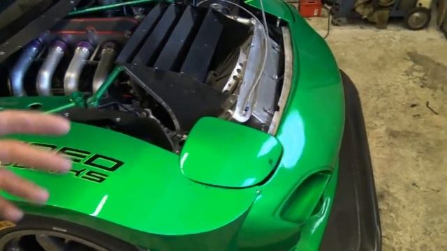 Drove 2500 miles just to break! 4 Rotor Mazda Rx7 Monster lightning Revs!