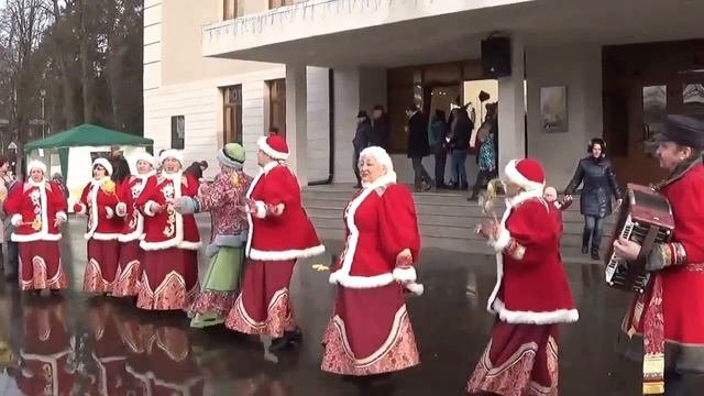 Участие хора в проведении торжества в честь празднования Масленницы смотреть онлайн