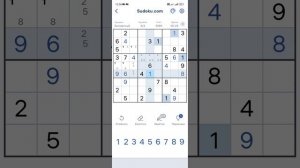 Судоку (Sudoku.com) уровень - эксперт