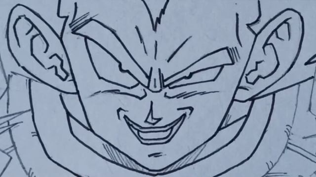 Vegeta drawing | using pigma micron 003!!! | manga art смотреть онлайн