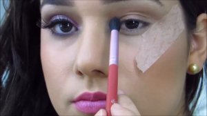 Maquiagem usando o trio de sombras ON THE HORIZON da Mary Kay