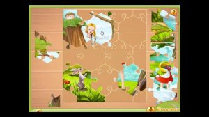 Пазл Встреча в лесу. Играемся.ру