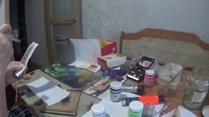 Красим воблер акрилом художественным