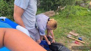 Купол-тент для бассейна pool tent и что с ним стало в ураган