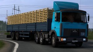 175 / ETS 2 1.53 / Русская сборка / МАЗ 6422 / Сибирь дальнобой.