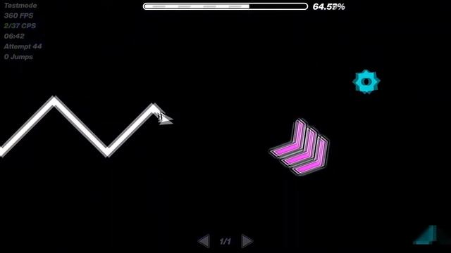 Jawbreaker 34-100% [Hard Demon] Geometry dash смотреть онлайн