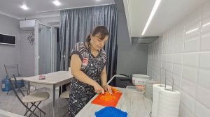 быстрый ужин ИЗ МОРОЗИЛКИ))болтаю НА КУХНЕ