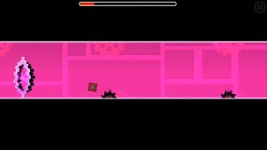 прохожу уровни на приватном сервере geometry dash-а XGDX