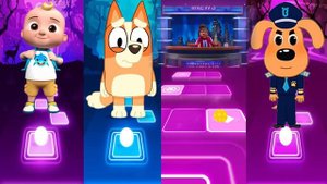 Cocomelon 🆚 Bluey Bingo 🆚 Paw Patrol 🆚 Sheriff Labrador. 🎶 Who Is Best?