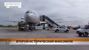 ПОЧТИ НА 3,5 ПРОЦЕНТОВ УВЕЛИЧИЛСЯ ПАССАЖИРОПОТОК ЕЛИЗОВСКОГО АЭРОПОРТА • НОВОСТИ КАМЧАТКИ