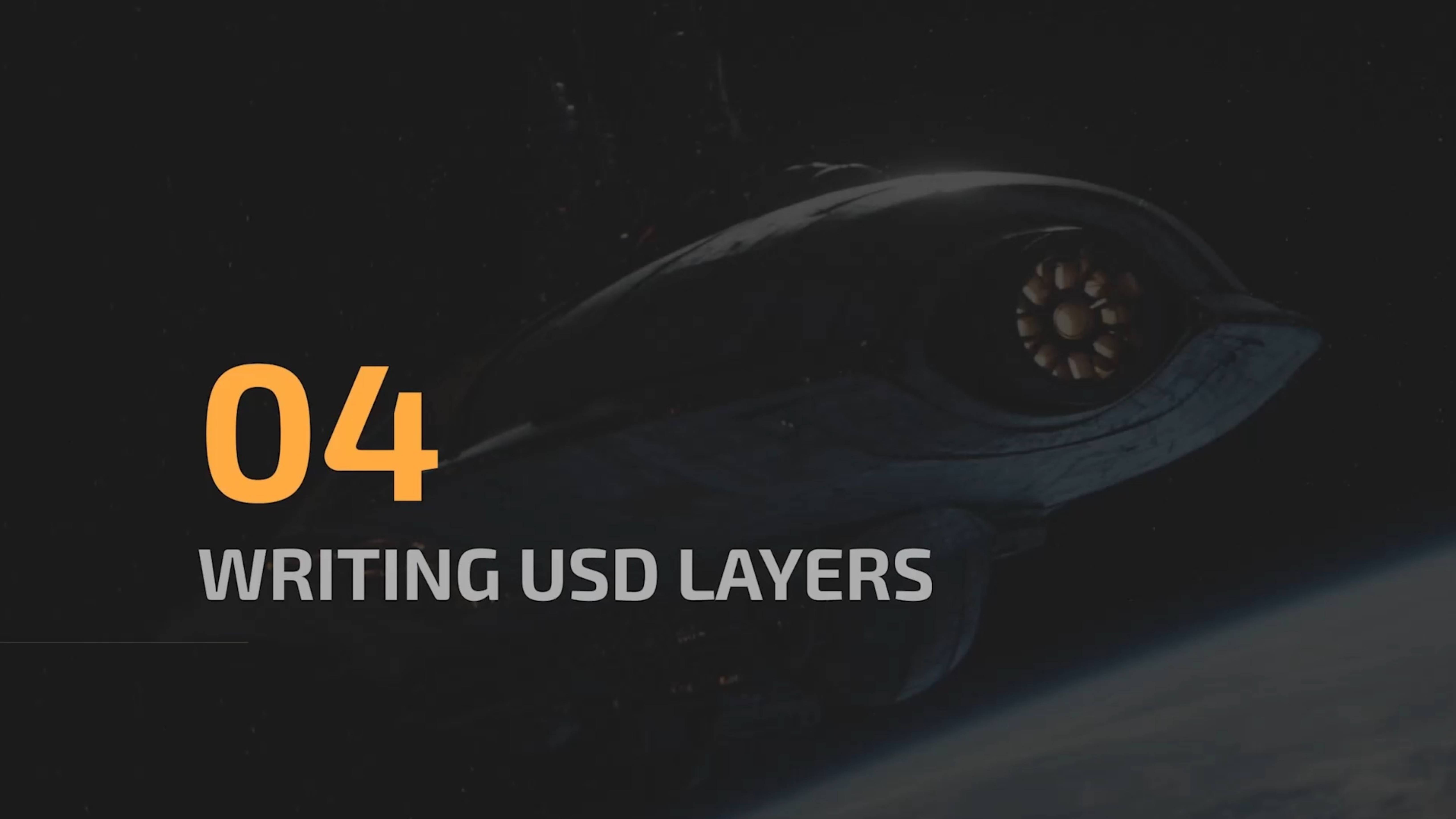 week 02 - 04 writing usd layers - Cinematic Lighting in Houdini