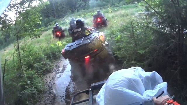 УТОПИЛ КВАДРОЦИКЛ В ПЕРВУЮ ПОКАТУХУ