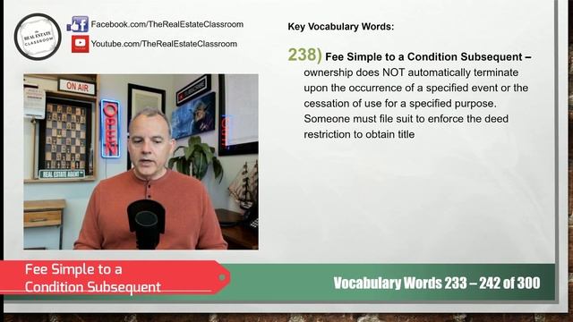 Real Estate Vocabulary Words (233-242 of 300) | Real Estate License смотреть онлайн