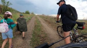 Попали под жёсткий ливень