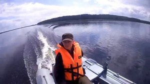 Банка невращайка и поворотное кресло  Испытания на спокойной воде