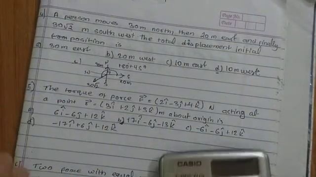 RESULTANT OF VECTOR -CALCULATOR TRICK | SOLVE DIFFICULT PROBLEM  USING CALCULATOR |