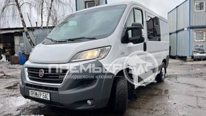 Фиат Дукато L1H1 из фургона в Грузопассажирский с диваном Тандем с перегородкой и шкафами