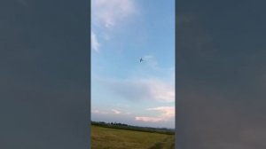 самодельный самолёт на базе двигателя от триммера 52 куб