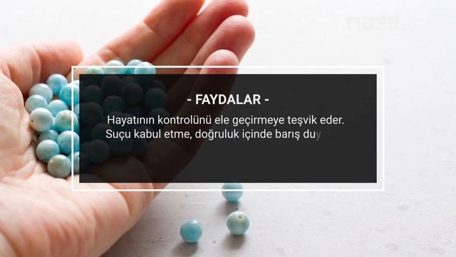 Şifalı Taşlar Serisi: LARİMAR Taşının Özellikleri ve Bilinmeyen Faydaları! смотреть онлайн