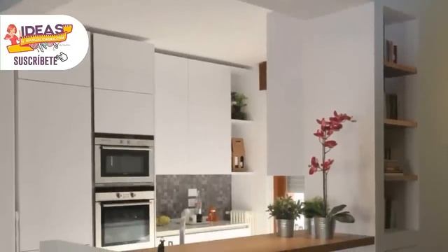 11 IDEAS PARA UNA COCINA CHIQUITA DE ENSUEÑO EN CASA ¡UNA IDEA MÁS INGENIOSA QUE LA OTRA! смотреть онлайн