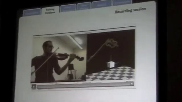 ACM MIRUM 2012 Learning and Extraction of Violin Instrumental Controls from Audio Signal смотреть онлайн