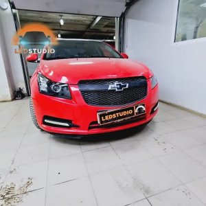 Chevrolet Cruze модернизация света фар