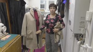 На светлой  дублёнке пятно. Как исправить.