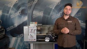 Настольный токарный станок по металлу MetalMaster MasterTurn 3360E