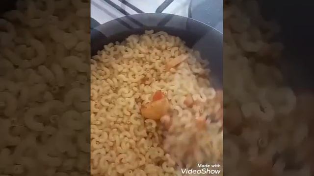 Жареные макароны ( без секретов 😉)