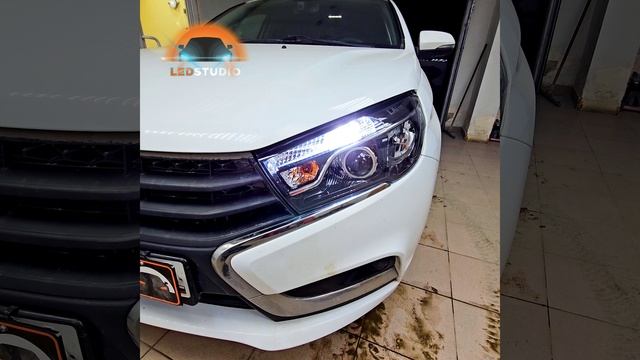 LADA Vesta модернизация фар