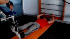 Необычное упражнение на заднюю поверхность бедра...