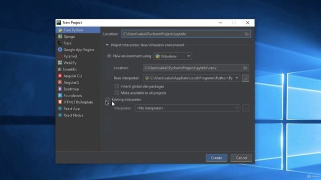 3.2. Setup Python Development Environment on Windows