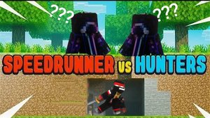 спидранер VS охотники в Minecraft