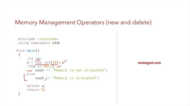 Learn C++ | Module 6 | Operators and Operator overloading | Kodegod