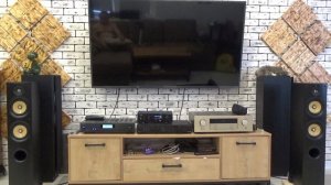Краткий обзор и пример звучания PSB Imagine X1T + Rotel  A12 mkii + Teac NT 503