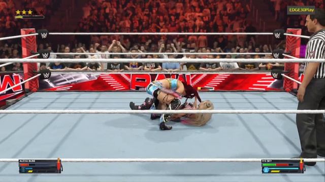 WWE2K24 ALEXA BLESS VS IYO SKY смотреть онлайн