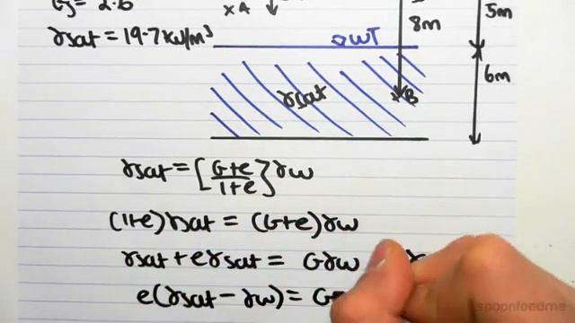 Effective Stress and Total Stress in Sand Example | Soil Mechanics смотреть онлайн