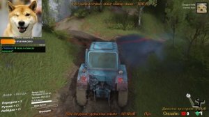 Играю в Spintires. Спинтайрес. Покатушки по грязи. Осторожно, мат!