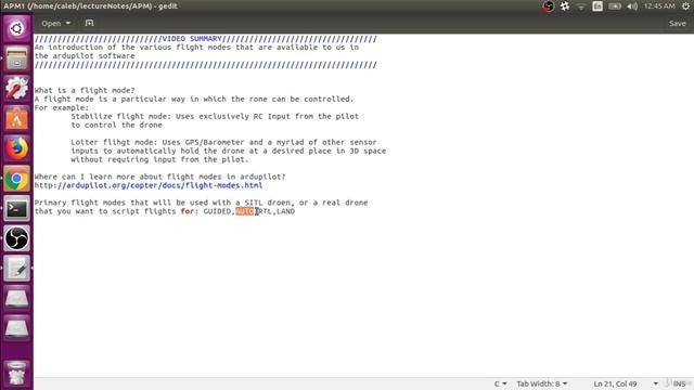 3.4. Flight Modes in ArduPilot