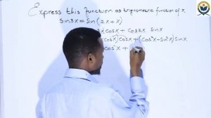 DOUBLE ANGLES: Find Sin 3x in terms of sin(x)