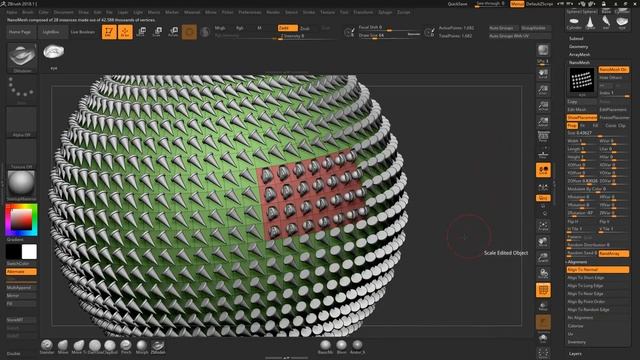 ZBrush - Basics of NanoMesh