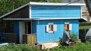 Банька на даче своими руками