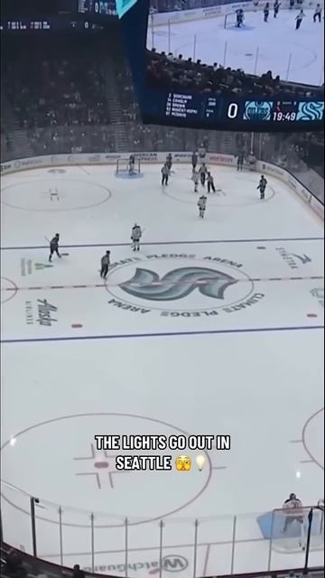 The Lights Went Out In Seattle During Kraken-Oilers Game