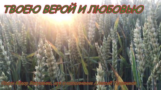 ТВОЕЮ ВЕРОЙ И ЛЮБОВЬЮ Песня до слёз о войне_ о любви_ о вере