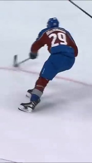 Nathan MacKinnon Dangles Evan Bouchard 