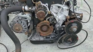 Двигатель+ акпп Mercedes-Benz W123 M115